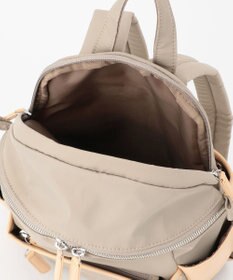 Y'SACCS 【ナイロンタフタ×リサイクルレザー】デイリーミニリュック