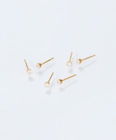 Phoebe 【金属アレルギー対応】ビジューピアス　ゴールド/サージカルステンレス（片耳）