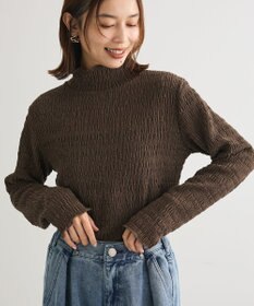 Green Parks ・Ｐｅｔｉｔ　Ｆｌｅｕｒ　ジャガードハイネックロンＴ