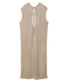 Green Parks 前後２Ｗａｙ　透かし柄ニットワンピース