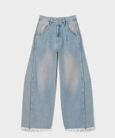 GRACE CONTINENTAL カーヴィデニムパンツ