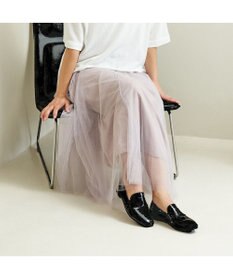 ing <ing>【WEB限定】レザーベルトローファー