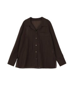 CRAFT STANDARD BOUTIQUE シアーオープンカラーシャツ
