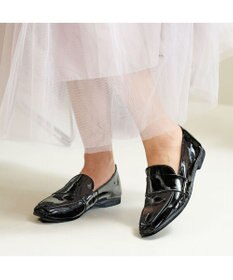 ing <ing>【WEB限定】レザーベルトローファー