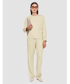 JOSEPH ソフトビスコーステーラリング　ノーカラーシャツ