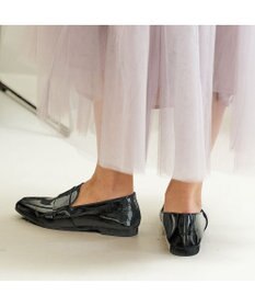 ing <ing>【WEB限定】レザーベルトローファー