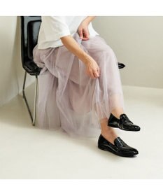 ing <ing>【WEB限定】レザーベルトローファー