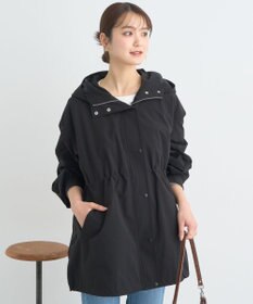 earth music&ecology ドロストミドル丈パーカー