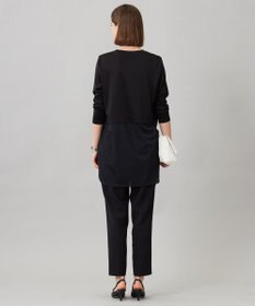 ICB 【洗える】シアージャージーコンビ カットソー