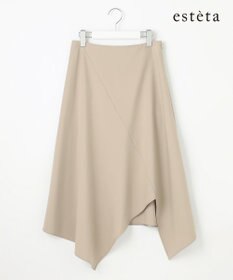 23区 【エステータ】ライトダブルクロス スカート