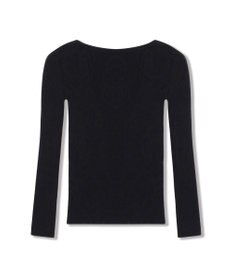 Chacott 【ノーソーイングニット】シアーローズニットトップ