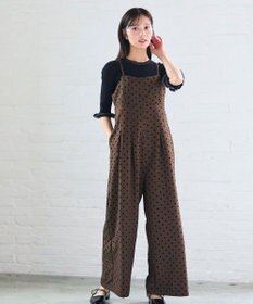 Feroux ドットフロッキー ロンパース