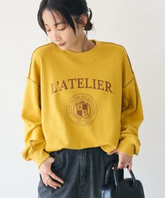 CRAFT STANDARD BOUTIQUE 配色ロゴメロープルオーバー