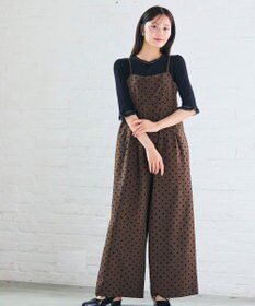 Feroux ドットフロッキー ロンパース