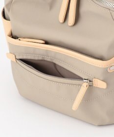 Y'SACCS 【ナイロンタフタ×リサイクルレザー】デイリーミニリュック