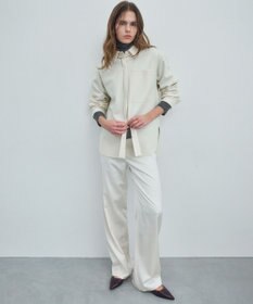 BEIGE， 【Oggi掲載】MONTAIGNE / ウールオーバーサイズシャツ