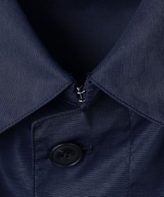 GOTAIRIKU ダウンライナー装着可【半裏仕様】メランジシャンブレー ステンカラースプリングコート