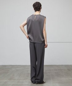 BEIGE， 【洗える】CINDY / ワイドタックパンツ