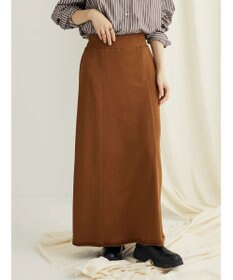 CRAFT STANDARD BOUTIQUE カットオフＡライン裏毛スカート