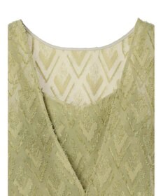 earth music&ecology ＳＥＴ２点カットジャカードカーディガン＋ビスチェ