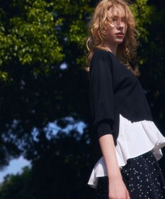 組曲 S ストレッチクリアドッキング ニットプルオーバー