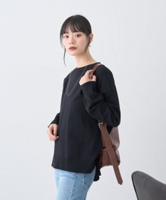 earth music&ecology 【洗濯機洗い可】レンチング(TM)エコヴェロ(TM)(チュニック)