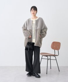 earth music&ecology 【洗濯機洗い可】レンチング(TM)エコヴェロ(TM)(チュニック)