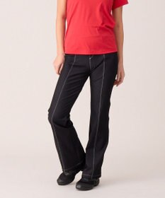 Chacott デニム調ブーツカットパンツ