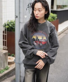 WEGO ヴィンテージライクピグメントスウェット