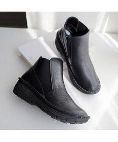 Pointer 本革超軽量サイドゴアショートブーツ