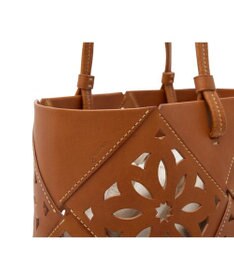 genten サスカットバスケット手提げバッグ＜LL＞