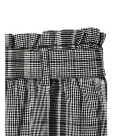 Green Parks 綿麻混バックルベルト付タイトスカート