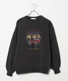 WEGO ヴィンテージライクピグメントスウェット