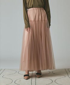 GRACE CONTINENTAL チュールボリュームスカート