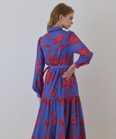 GRACE CONTINENTAL ブーケフラワープリントワンピース