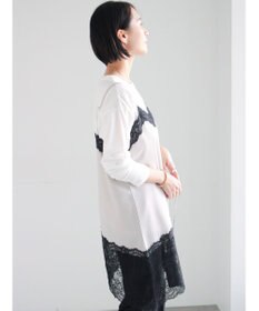 Te chichi イレギュラーヘムレイヤードレースキャミ