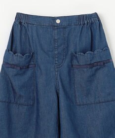 組曲 KIDS 【150-160㎝】デニム ショートパンツ