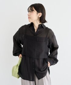 Green Parks ＳＥＴ２点シアーシャツ＋ビスチェ