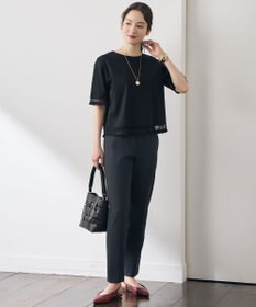 自由区 L 【SHIHOさん着用】コンパクトハイゲージフリンジ Tシャツ