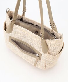 LA BAGAGERIE つまみハンドル　サマー2wayトートバッグ