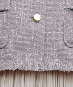 Tiaclasse 【洗える】ツイードジャケット