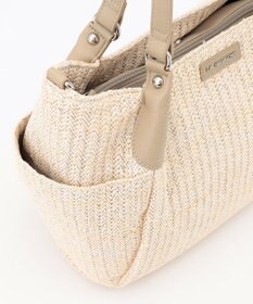 LA BAGAGERIE つまみハンドル　サマー2wayトートバッグ