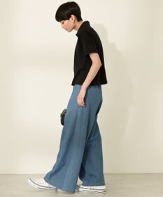 AMERICAN HOLIC ライトオンススーパーワイドデニム