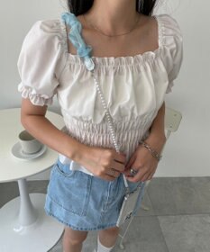 WEGO くしゅくしゅビーズストラップ