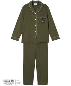 une nana cool MADE WITH PEANUTS 【綿100％】ハイゲージ天竺パジャマ