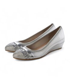 MODE ET JACOMO <carino>ポインテッドトゥウエッジヒールパンプス