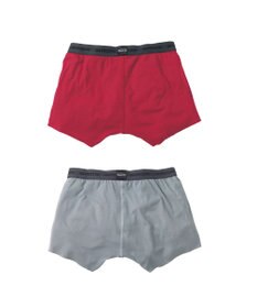 WACOAL MEN ボクサーパンツ 2枚セット 【オーガニック綿混ボクサー】 快適 吸汗速乾 抗菌防臭 やさしい肌あたり フリーカッティング(裾部分) 環境に配慮 前閉じ GT2310 /ブロス バイ ワコールメン