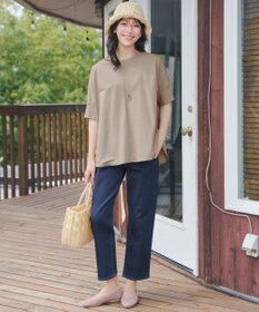 Tiaclasse L 【おのののかさん着用】冷凛(ひやりん)カノコドルマンスリーブカットソー