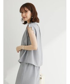 Green Parks ・ＥＬＥＮＣＡＲＥ　ＤＵＥ　リネンライクレースブラウス