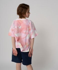 OP／FILA 【RUSTY】ニコちゃん×タイダイ柄半袖Tシャツ